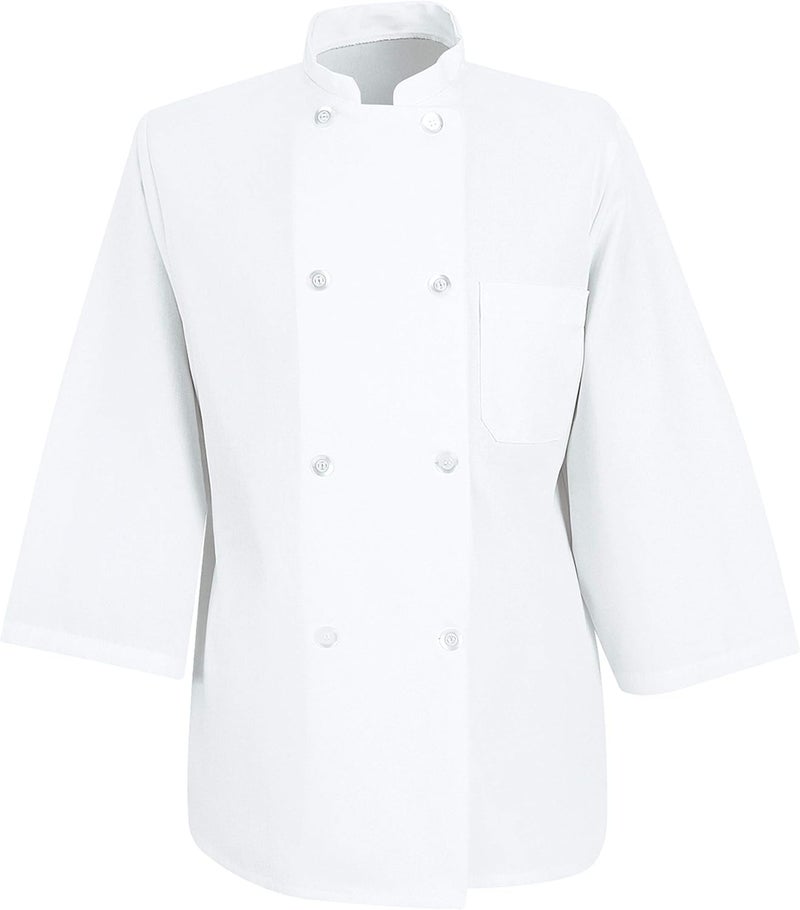 Chef Designs Men's 3/4 Sleeve Chef Coat - Image 2